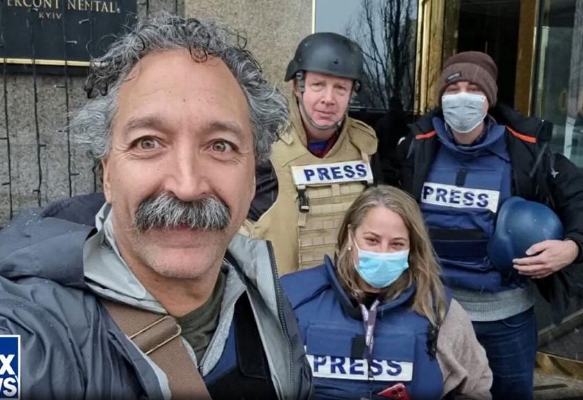 Onore ai giornalisti inviati al seguito della guerra in Ucraina